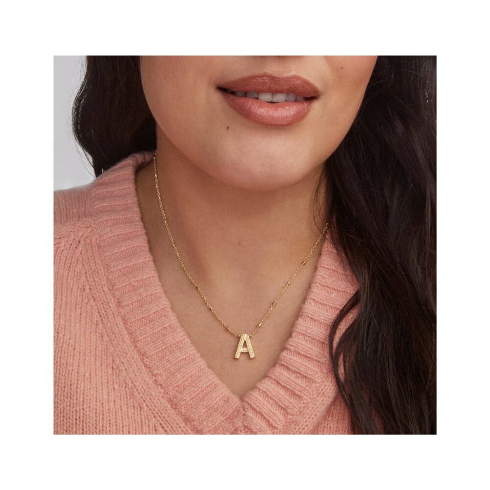 Kendra Scott "A" Necklace (missing jump ring)